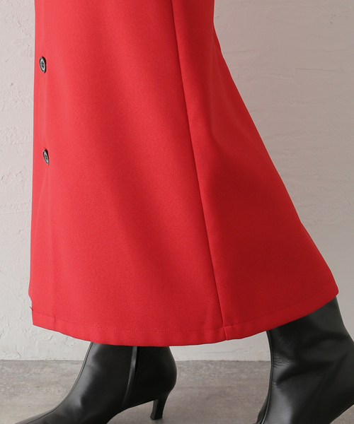 DAIRIKU(ダイリク)の「【DAIRIKU / ダイリク】Long Polyester Skirt(スカート・レディース・レッド・23)」の15枚目の写真