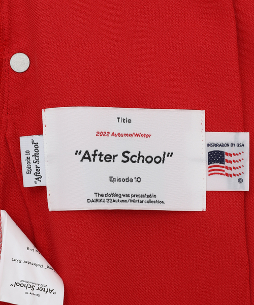 DAIRIKU(ダイリク)の「【DAIRIKU / ダイリク】Long Polyester Skirt(スカート・レディース・レッド・23)」の19枚目の写真