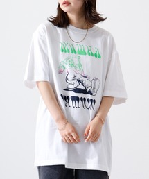 MISHKA | MISHKA MISHKA T-SHIRT グラフィックプリント 半袖 Tシャツ(Tシャツ/カットソー)