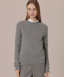 MACKINTOSH LONDON | 【The Essential Collection】カシミヤケーブルニットプルオーバー(ニット/セーター)