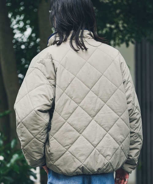 URBAN RESEARCH Sonny Label（アーバンリサーチサニーレーベル）の「裏フリースリバーシブルブルゾン（ブルゾン・メンズ・ベージュ系その他/ブラック/グリーン・LARGE/MEDIUM）」の18枚目の写真