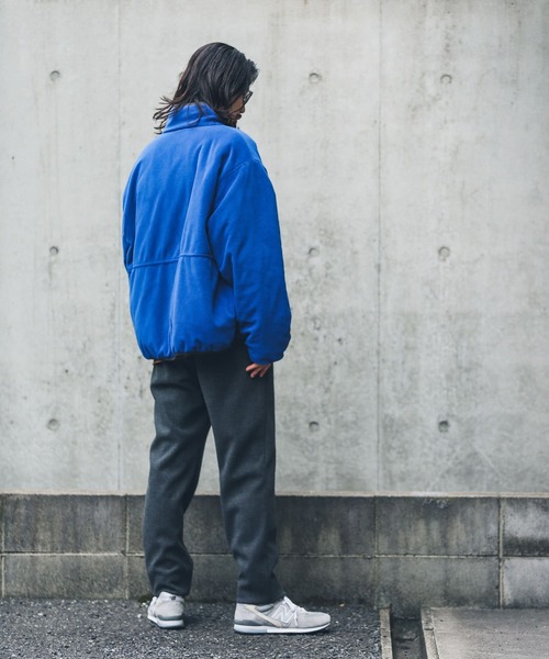 URBAN RESEARCH Sonny Label（アーバンリサーチサニーレーベル）の「裏フリースリバーシブルブルゾン（ブルゾン・メンズ・ベージュ系その他/ブラック/グリーン・LARGE/MEDIUM）」の5枚目の写真