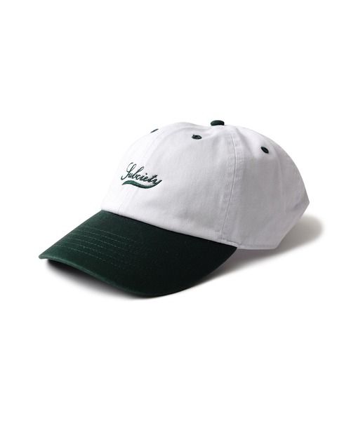 Subciety（サブサエティ）の「2-TONE SLUGGER CAP（キャップ・メンズ・ネイビー/ブラック/グリーン・FREE）」の6枚目の写真