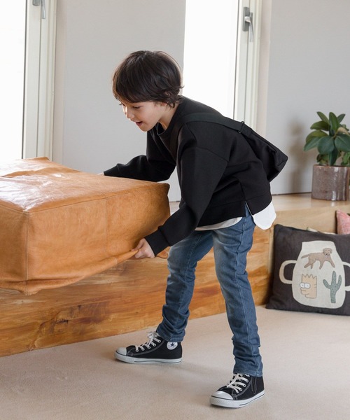 GLOBAL WORK（グローバルワーク）の「あったかスゴラクスキニー/970776（デニムパンツ・キッズ・ネイビー/ブルー/その他/ブラック/ライトブルー・100cm/120cm/130cm/160cm/140cm/110cm/150cm）」の17枚目の写真