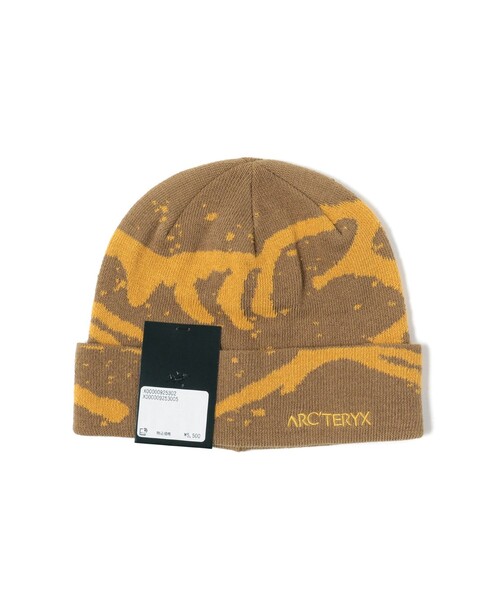 ARC'TERYX(アークテリクス)の「ARC'TERYX / Grotto Toque(ニットキャップ/ビーニー・メンズ・ホワイト/ライトブラウン/イエロー/レッド・ONE SIZE)」の2枚目の写真