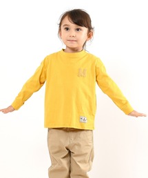 LEAD（リード）の「OCS認証 オーガニックコットン100% ロゴ【イニシャル M】長袖Tシャツ（Tシャツ/カットソー）」