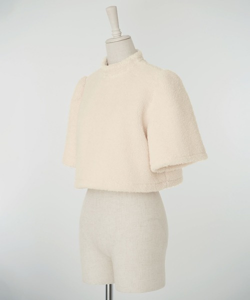HUIT bouquet(ユイット)の「もこもこ プードル トップス HUIT(その他トップス・レディース・モカ/アイボリー/ブラック・M/S)」の15枚目の写真