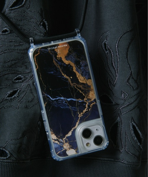 MAISON SPECIAL（メゾンスペシャル）の「《UNISEX》Multi Graphic iPhone Case with Strap for SE2/SE3/7/8/12/12Pro/13/14 ストラップ付きマルチグラフィックiPhoneケース■SE2/SE3/7/8/12/12Pro/13/14対応■【MAISON SPECIAL/メゾンスペシャル】（スマホケース/カバー・メンズ・その他2/その他11/その他3/その他8/その他10/その他7/その他12/その他9/その他6/その他1/その他5/その他4・2/1/0）」の11枚目の写真