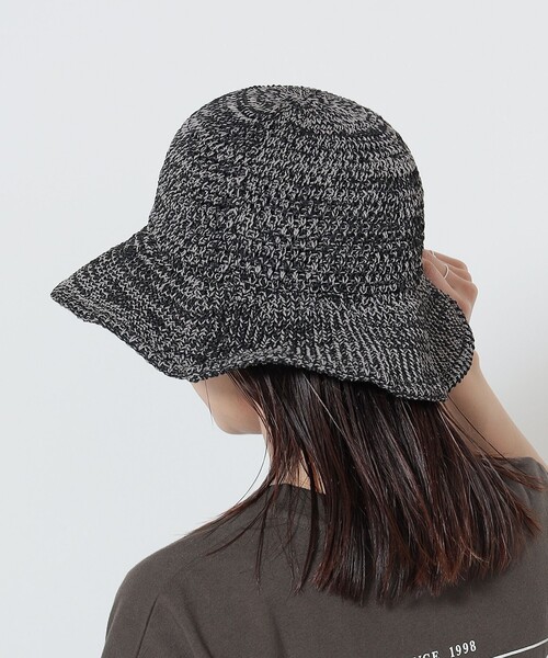 BEAMS HEART(ビームスハート)の「ミックス サーモ キャペリンハット(ハット・レディース・オリーブ/ブラック/ホワイト系その他5/ブラウン/グレー・ONE SIZE)」の3枚目の写真