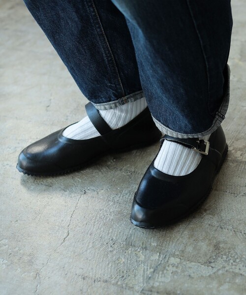 OPANAK(オパナック)の「OPANAK / STRAP RUBBER SHOES ストラップ ラバーシューズ(レインシューズ・レディース・ブラック・36/35/38/37)」の10枚目の写真