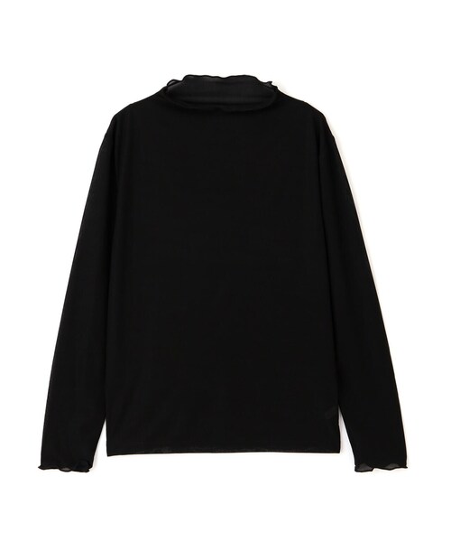 PROPORTION BODY DRESSING(プロポーションボディドレッシング)の「ハイネックシアーカットソー / 1214160100(Tシャツ/カットソー・レディース・ブラック/ホワイト・FREE)」の3枚目の写真