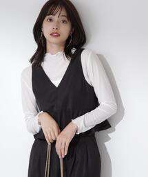 PROPORTION BODY DRESSING | ハイネックシアーカットソー / 1214160100(Tシャツ/カットソー)