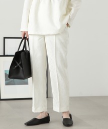 N.(N. Natural Beauty Basic) | ◆ジャガードアンクルテーパードパンツ(スラックス)