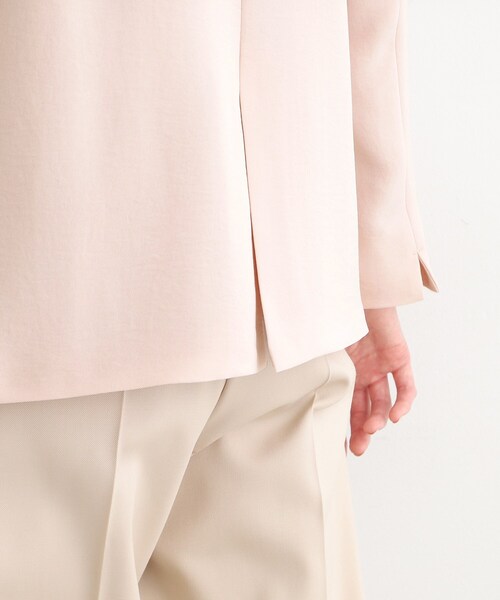 INDIVI（インディヴィ）の「◆【春の新作！／こなれSETUP／洗える／UVケア】ノーカラージャケット（ノーカラージャケット・レディース・ネイビー/ピンク/ブラック・40/15 /12/03/17/34/13/19/36/05/42/38）」の16枚目の写真