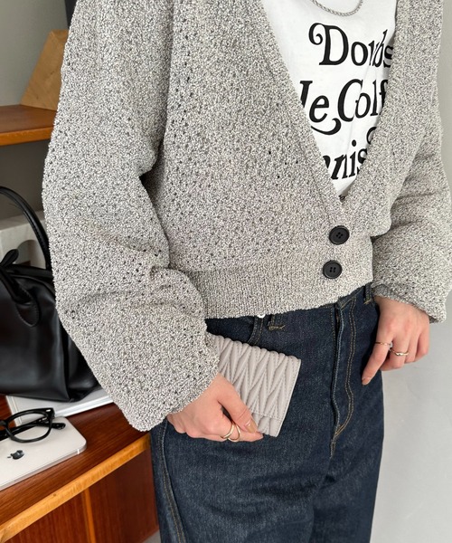 DISCOAT(ディスコート)の「キルティング三つ折りウォレット(財布・レディース・グレイッシュベージュ/ピンク/ブラック・FREE)」の17枚目の写真