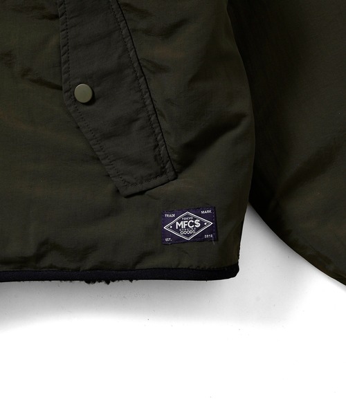 MFC STORE（エムエフシーストア）の「MFC STORE FLAME BALL REVERSIBLE BOA JACKET（ブルゾン・メンズ・モカ/ブラック/アイボリー・M/L/XL）」の6枚目の写真