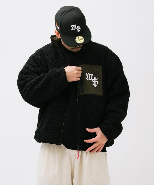 MFC STORE（エムエフシーストア）の「MFC STORE FLAME BALL REVERSIBLE BOA JACKET（ブルゾン・メンズ・モカ/ブラック/アイボリー・M/L/XL）」の19枚目の写真