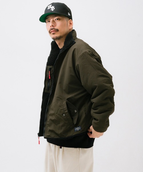 MFC STORE（エムエフシーストア）の「MFC STORE FLAME BALL REVERSIBLE BOA JACKET（ブルゾン・メンズ・モカ/ブラック/アイボリー・M/L/XL）」の21枚目の写真