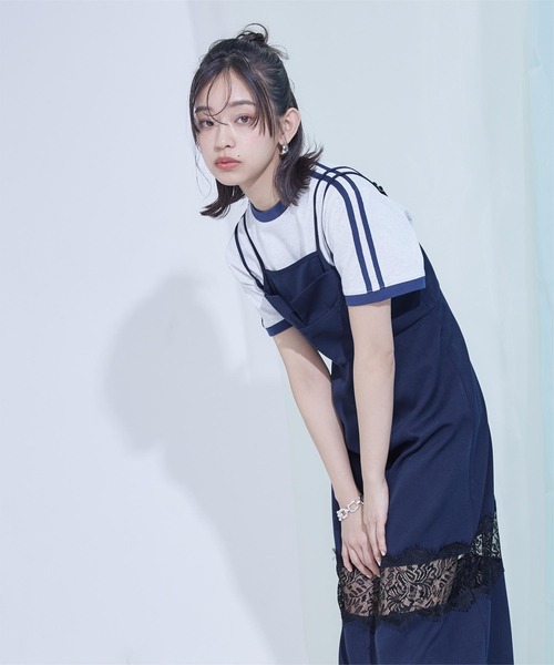 miette(ミエット)の「レース切替キャミソールワンピース(ワンピース・レディース・ブラック/ネイビー・FREE)」の18枚目の写真