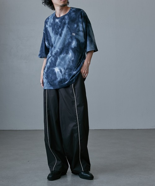 Lui's（ルイス）の「【Neucon / ニューコン】24SS 刺繍タイダイBIG T（Tシャツ/カットソー・メンズ・グレー/ブラウン/ネイビー・1/2）」の17枚目の写真