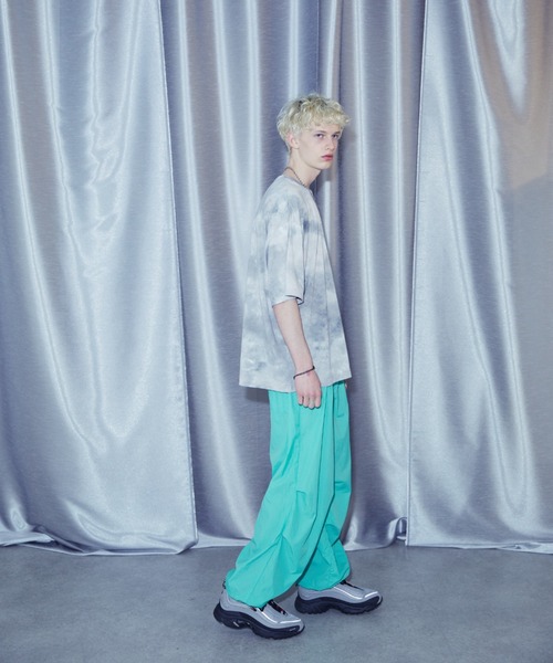 Lui's（ルイス）の「【Neucon / ニューコン】24SS 刺繍タイダイBIG T（Tシャツ/カットソー・メンズ・グレー/ブラウン/ネイビー・1/2）」の22枚目の写真