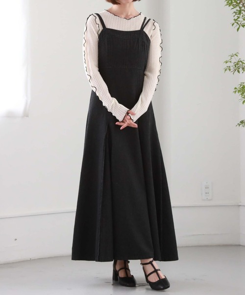archives(アルシーヴ)の「配色メローチェックJQTOPS(Tシャツ/カットソー・レディース・ピンク系その他/アイボリー/ブラック・MEDIUM)」の8枚目の写真