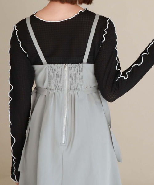 archives(アルシーヴ)の「配色メローチェックJQTOPS(Tシャツ/カットソー・レディース・ピンク系その他/アイボリー/ブラック・MEDIUM)」の20枚目の写真