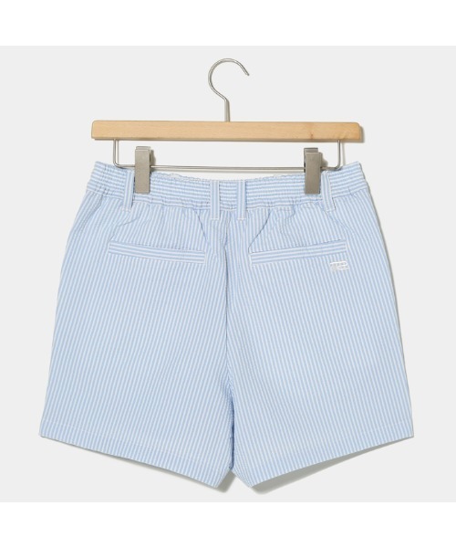 ROSASEN（ロサーセン）の「【Rosasen/GOLF】エコサッカーストライプショートパンツ（その他パンツ・レディース・サックスブルー/ネイビー/ベージュ・42/40/38）」の5枚目の写真