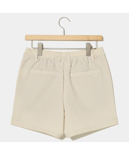 ROSASEN（ロサーセン）の「【Rosasen/GOLF】エコサッカーストライプショートパンツ（その他パンツ・レディース・サックスブルー/ネイビー/ベージュ・42/40/38）」の9枚目の写真