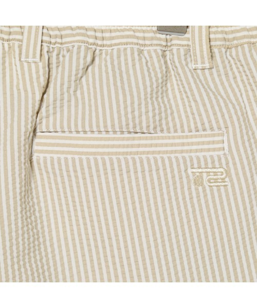 ROSASEN（ロサーセン）の「【Rosasen/GOLF】エコサッカーストライプショートパンツ（その他パンツ・レディース・サックスブルー/ネイビー/ベージュ・42/40/38）」の13枚目の写真