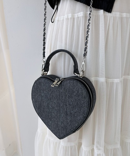 Heather（ヘザー）の「2WAYハートBAG 110526（ショルダーバッグ