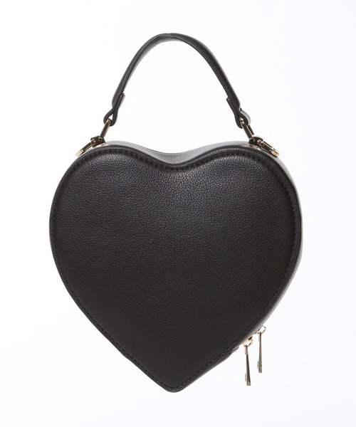 Heather（ヘザー）の「2WAYハートBAG　110526（ショルダーバッグ・レディース・ブラック/オフホワイト/シルバー/ブラック系その他・ONE SIZE）」の11枚目の写真