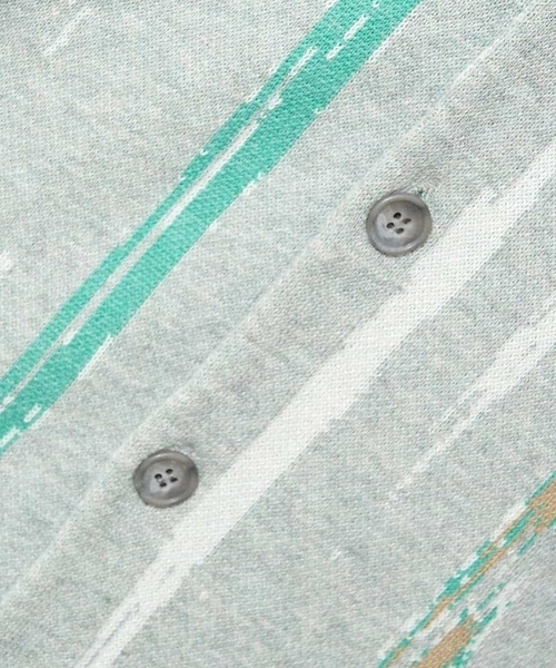 a.v.v（アーヴェヴェ）の「【ユニセックス】柄ジャカードワイドカーディガン（カーディガン/ボレロ・メンズ・ライトグレー/アイボリー・48/46）」の15枚目の写真