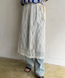 Jewelobe | エンブロイダリーチュールシアーレイヤードスカート(スカート)