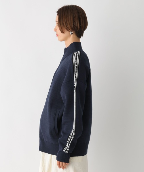 LEPSIM（レプシィム）の「【産前・産後対応】マタニティ／ラインニットカーディガン　992065（マタニティウェア/グッズ・レディース・ダークネイビー/アイボリー・FREE）」の15枚目の写真