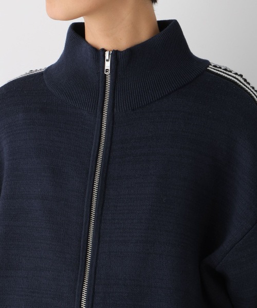 LEPSIM（レプシィム）の「【産前・産後対応】マタニティ／ラインニットカーディガン　992065（マタニティウェア/グッズ・レディース・ダークネイビー/アイボリー・FREE）」の17枚目の写真