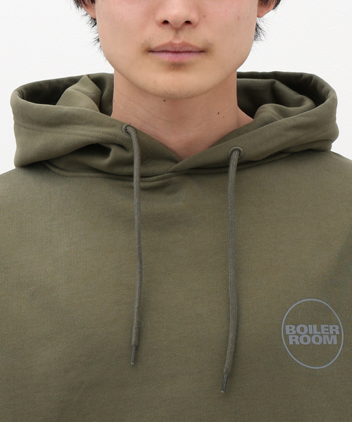 試着程度 BOILER ROOM スウェットフーディ パーカー グレー L BOILER ROOM/ボイラールーム/HOOD/AW24HD – calif（カリフ）公式サイト