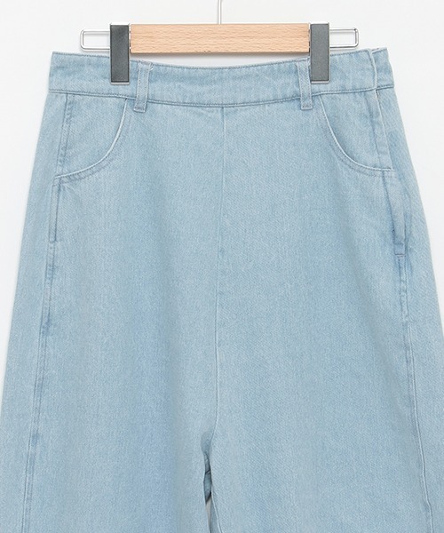 petit main LIEN（プティマインリアン）の「【LADIES】美脚デニムパンツ（デニムパンツ・レディース・ホワイト/ブラック/サックスブルー・S/M）」の18枚目の写真