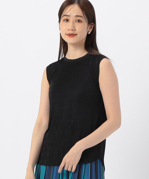 COMME CA ISM(コムサイズム)の「シャイニー タンクトップ(タンクトップ・レディース・アイボリー/ブラック/カーキ・MEDIUM/LARGE)」の21枚目の写真