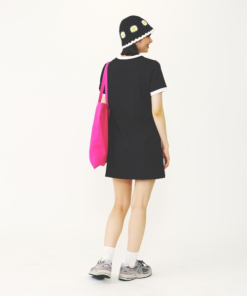 MILKFED.(ミルクフェド)の「LOVE MILKFED. MINI DRESS(ワンピース・レディース・ネイビー/ホワイト/ブラック・M/S)」の19枚目の写真