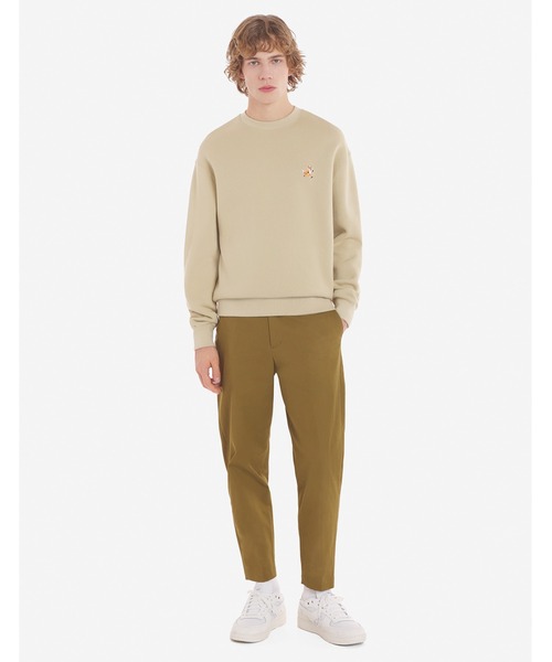 Maison Kitsune（メゾンキツネ）の「SPEEDY FOX PATCH COMFORT SWEATSHIRT（スウェット・メンズ・ブルー系その他/ベージュ系その他/ブラック/ターコイズブルー系・XS/S/M/L/XL）」の11枚目の写真