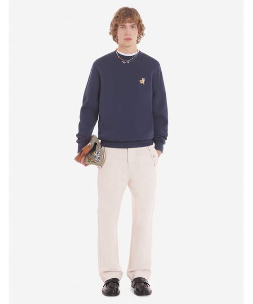 Maison Kitsune（メゾンキツネ）の「SPEEDY FOX PATCH COMFORT SWEATSHIRT（スウェット・メンズ・ブルー系その他/ベージュ系その他/ブラック/ターコイズブルー系・XS/S/M/L/XL）」の16枚目の写真