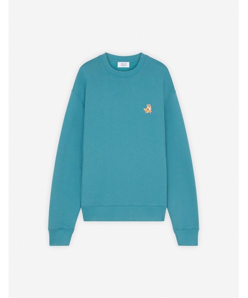 新品 XL メゾンキツネ スピーディ フォックス パッチ スウェット MAISON KITSUNE メゾンキツネ スウェット メンズ スピーディー
