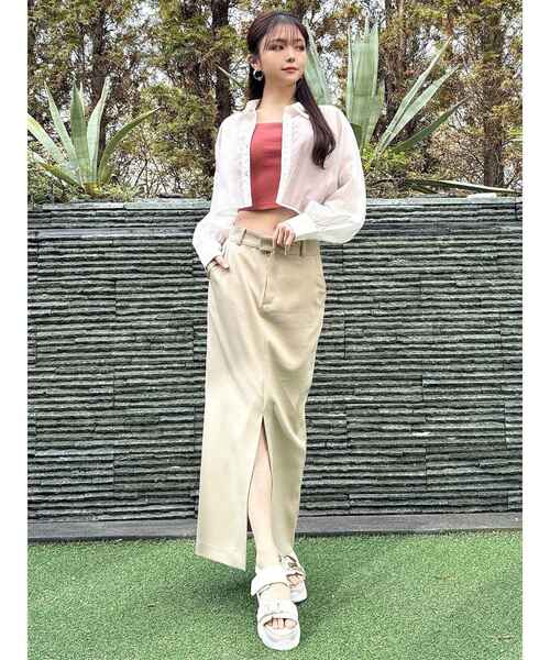 RESEXXY（リゼクシー）の「パッドインキャミソール（キャミソール・レディース・ホワイト/ブラック/オレンジ・FREE）」の13枚目の写真