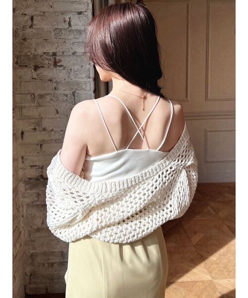 RESEXXY（リゼクシー）の「パッドインキャミソール（キャミソール・レディース・ホワイト/ブラック/オレンジ・FREE）」の19枚目の写真