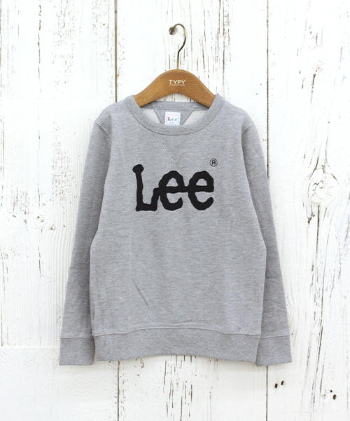 Lee（リー）の「【Lee×CIAOPANIC TYPY】Lee別注ロゴスウェット（スウェット・キッズ・ホワイト/グレー/ネイビー・110/100/120/130）」の2枚目の写真