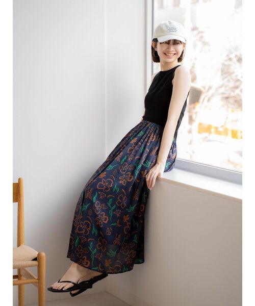 Ungrid(アングリッド)の「バックオープンドッキングワンピース(ワンピース・レディース・ブラック/グリーン系その他/その他1・FREE)」の5枚目の写真