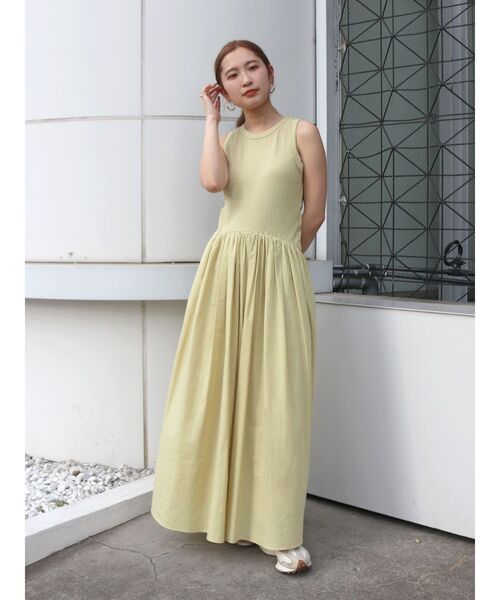 Ungrid(アングリッド)の「バックオープンドッキングワンピース(ワンピース・レディース・ブラック/グリーン系その他/その他1・FREE)」の16枚目の写真