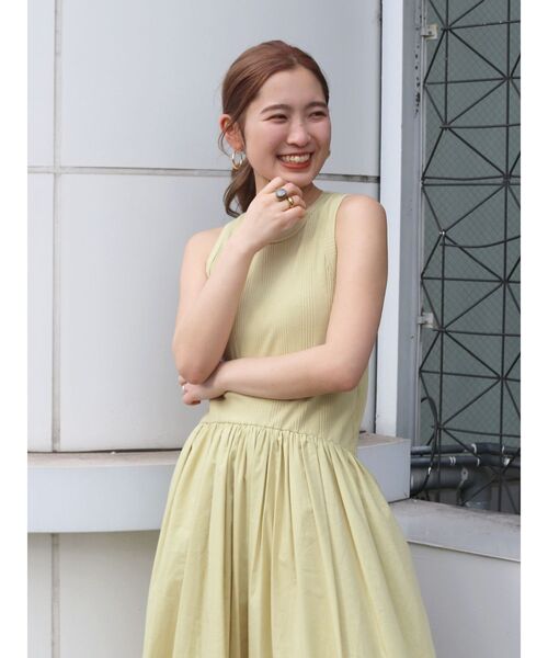 Ungrid(アングリッド)の「バックオープンドッキングワンピース(ワンピース・レディース・ブラック/グリーン系その他/その他1・FREE)」の19枚目の写真