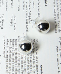 【Kenneth Jay Lane/ケネス ジェイ レーン】SINGLE BALL EARRING:ピアス